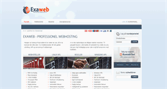 Desktop Screenshot of exaweb.dk